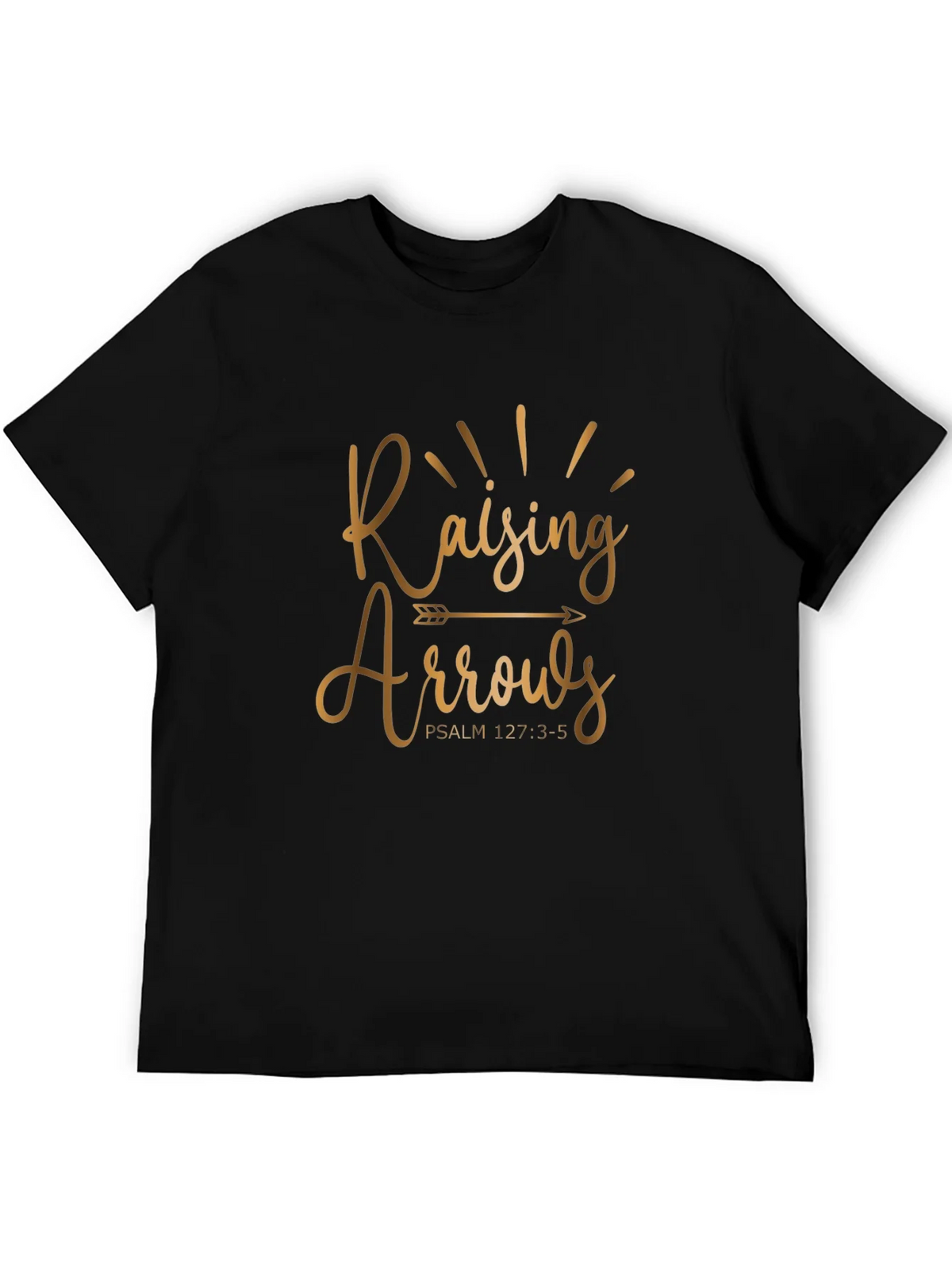 Raising Arrows T-Shirt - Psalm 127:3-5 - Christian Apparel product image 5