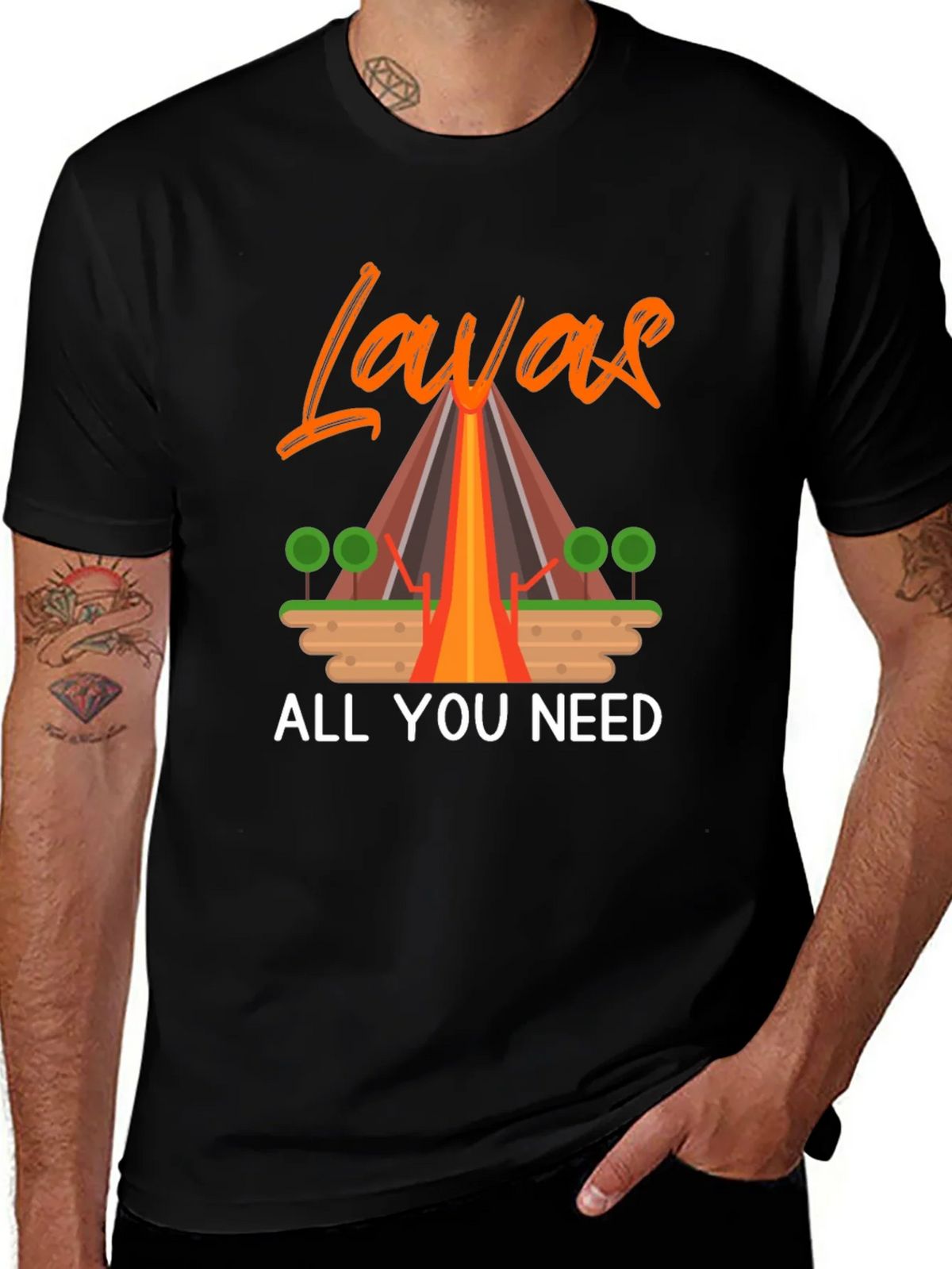 Lavas All You Need Black T-Shirt product image 1