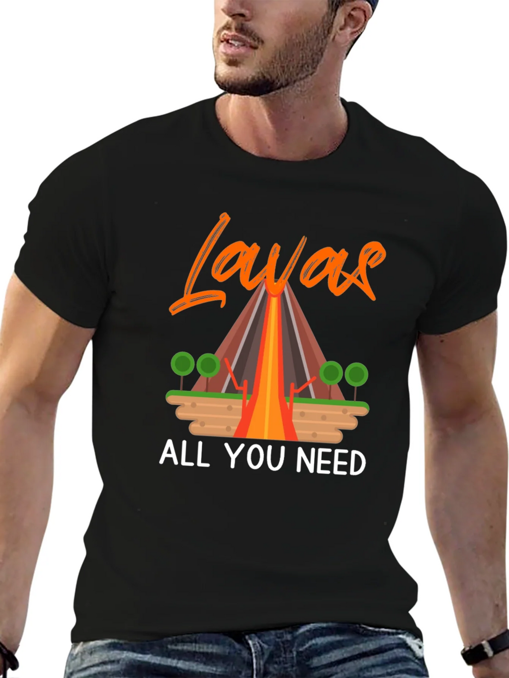 Lavas All You Need Black T-Shirt product image 6