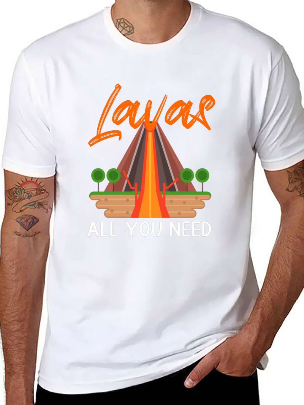 Lavas All You Need Black T-Shirt product image 7