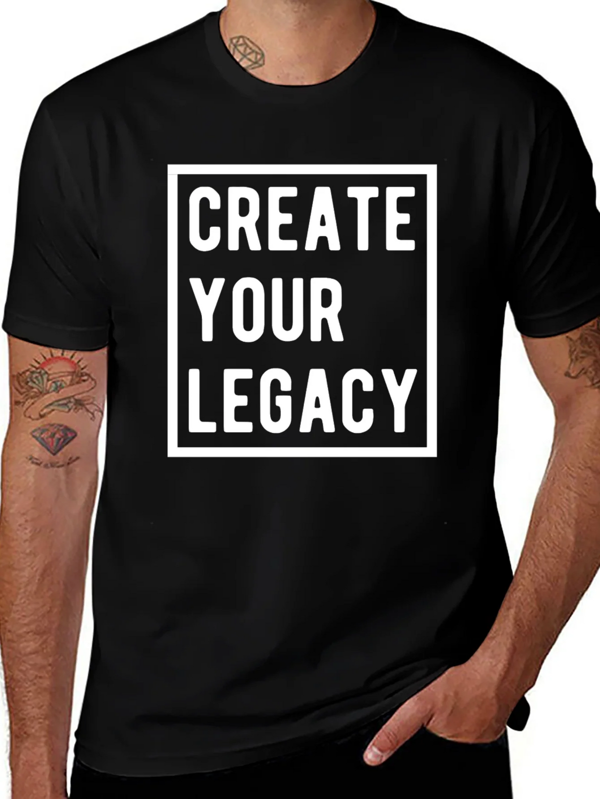 Create Your Legacy Graphic Tee - Bold Statement Shirt product image 1
