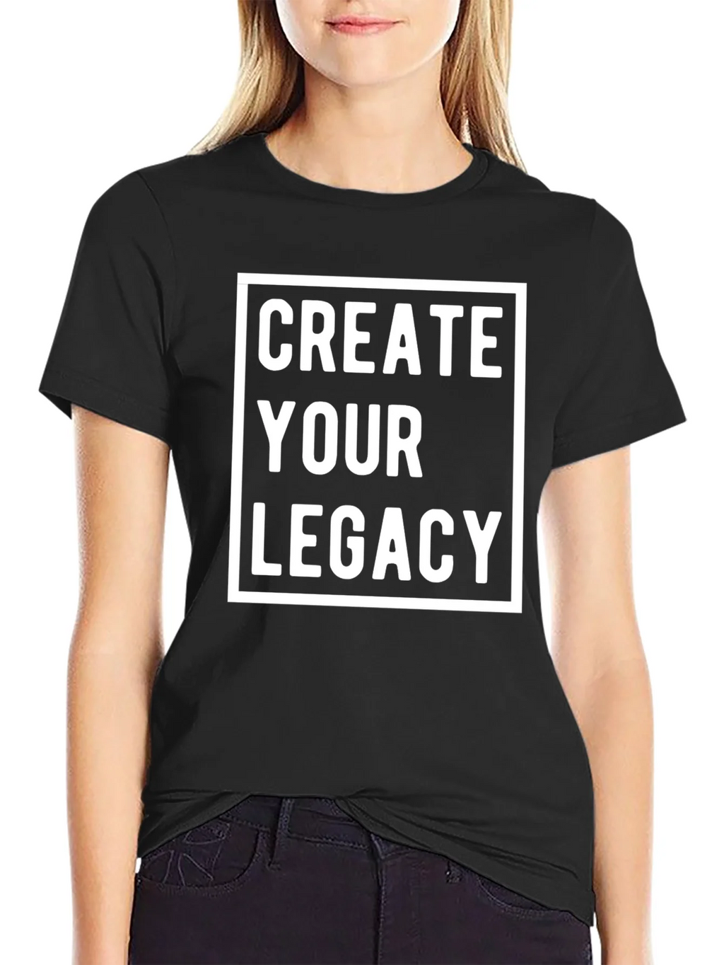 Create Your Legacy Graphic Tee - Bold Statement Shirt product image 2