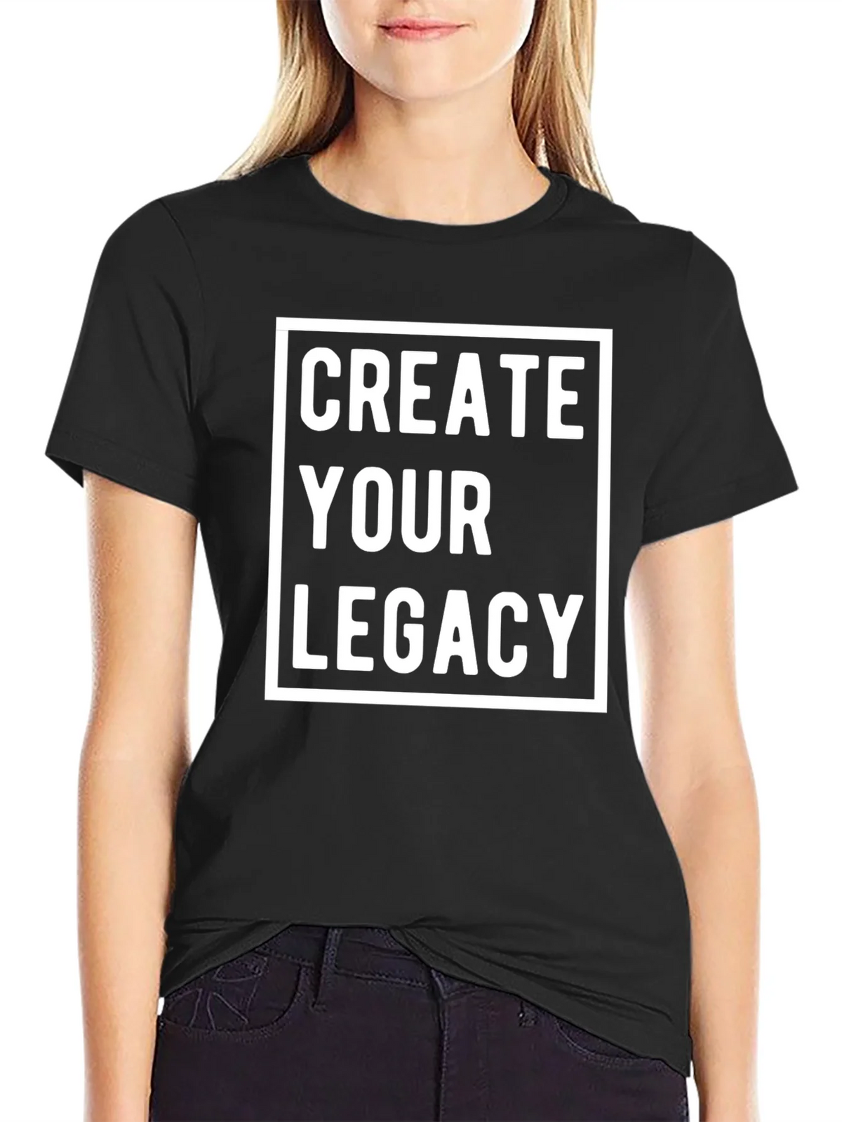 Create Your Legacy Graphic Tee - Bold Statement Shirt product image 2
