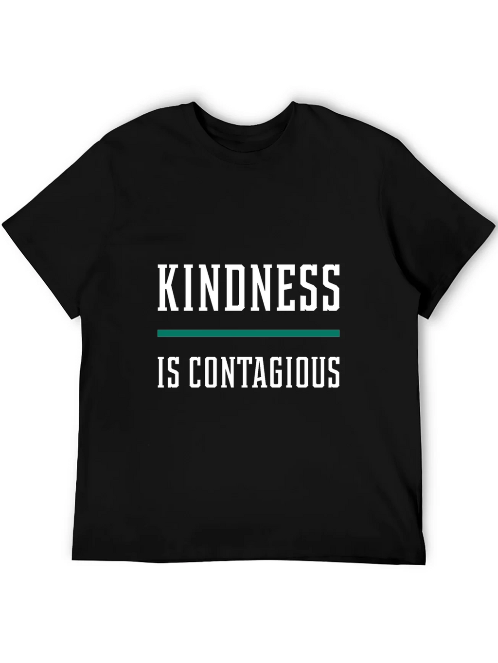 Kindness is Contagious Graphic Tee - Black product image 2