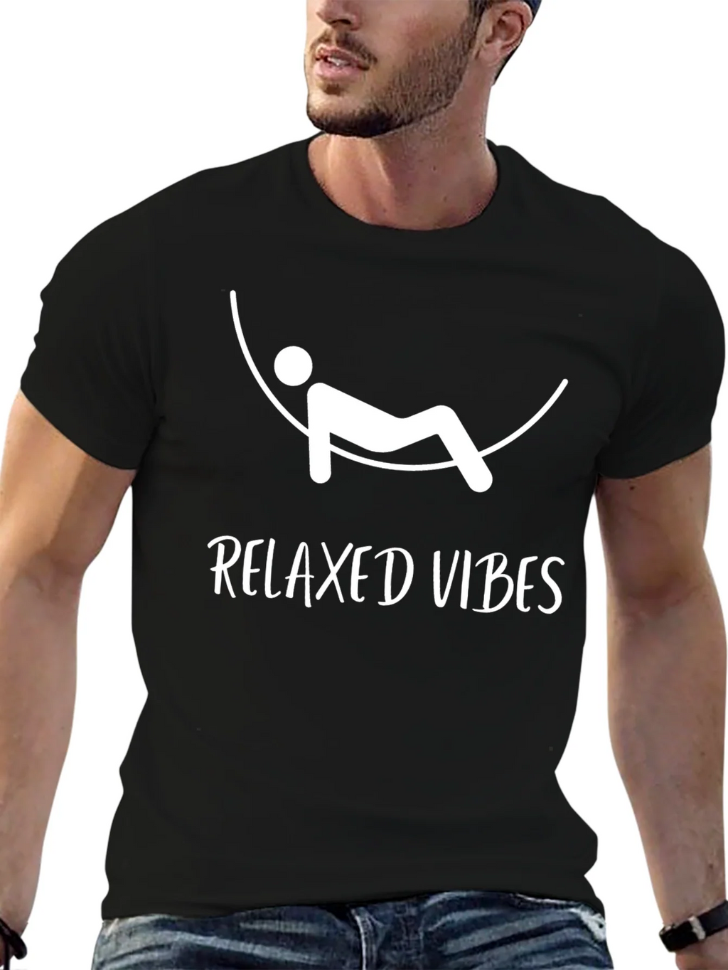 Relaxed Vibes Graphic Tee - Casual Comfort product image 6