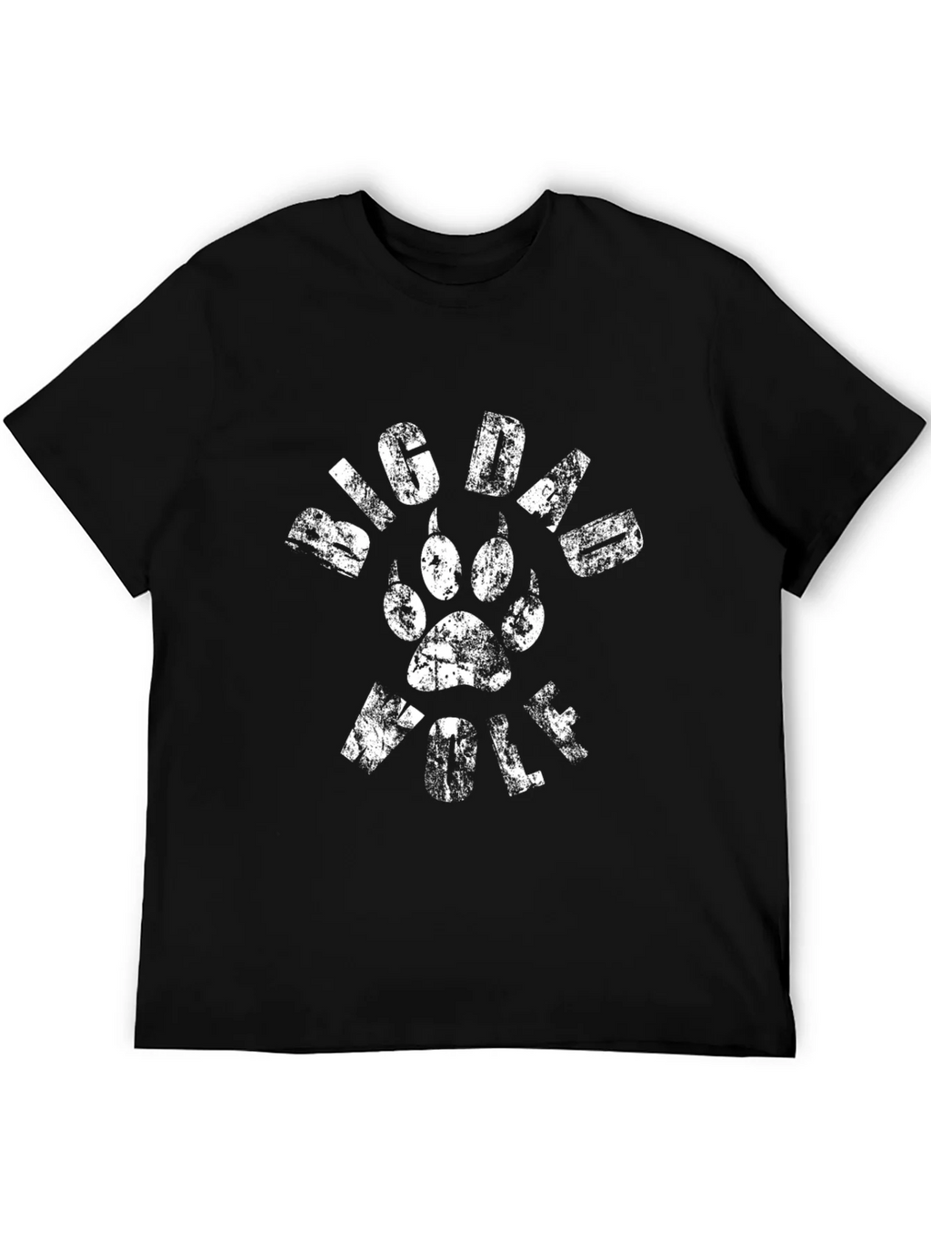 Big Dawg Wolf T-Shirt - Grunge Style product image 1