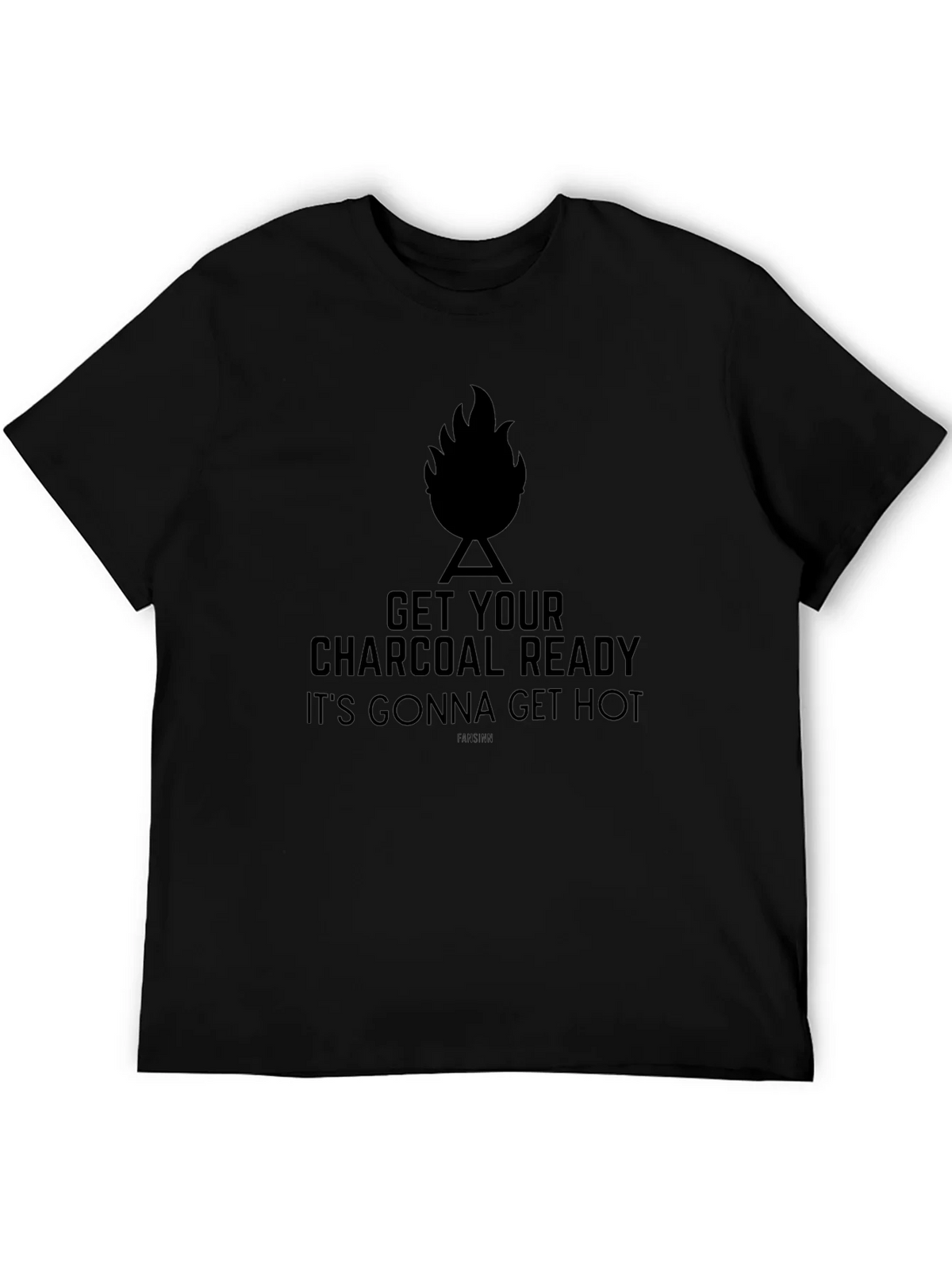 Get Your Charcoal Ready T-Shirt BBQ Grill Master Funny product image 3