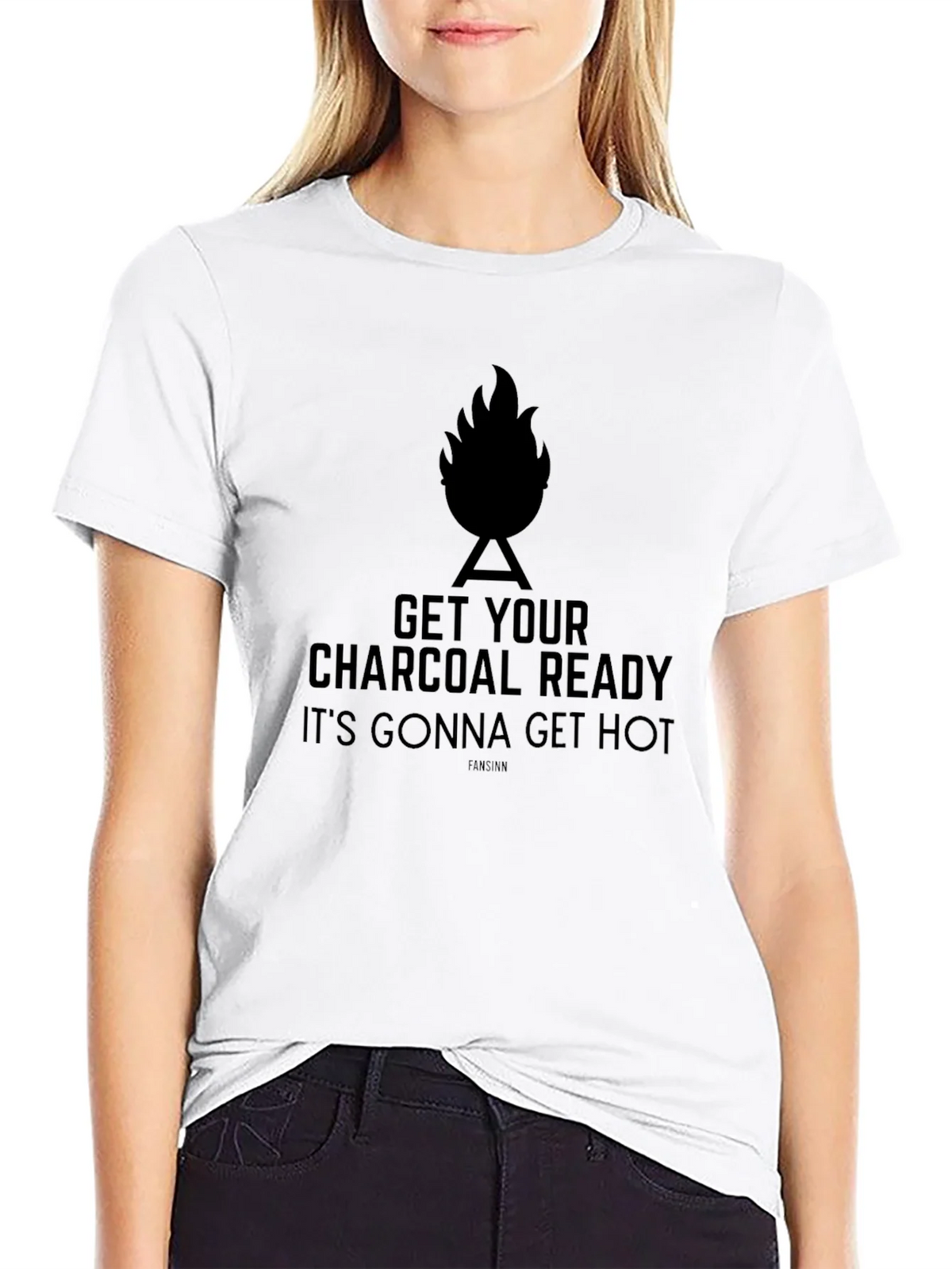 Get Your Charcoal Ready T-Shirt BBQ Grill Master Funny product image 6
