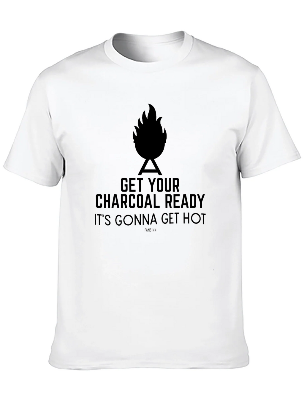 Get Your Charcoal Ready T-Shirt BBQ Grill Master Funny product image 7