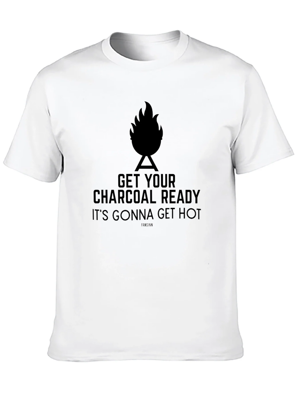 Get Your Charcoal Ready T-Shirt BBQ Grill Master Funny product image 7