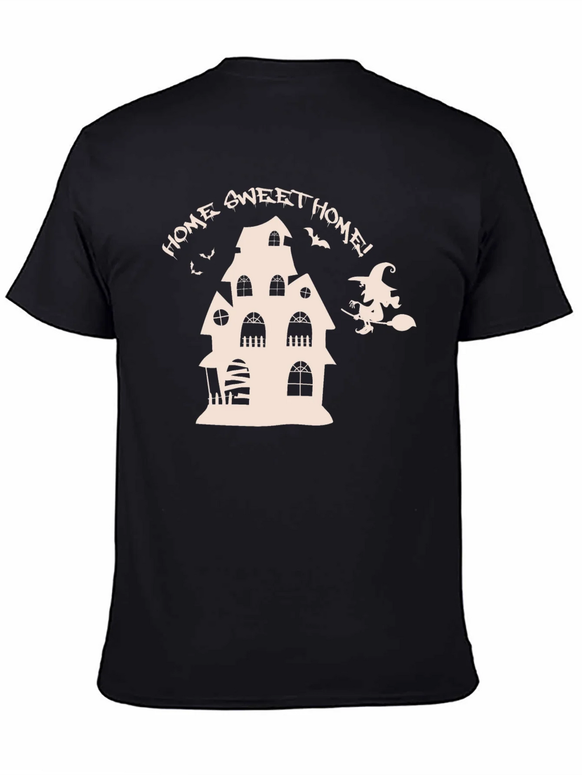 Halloween Home Sweet Black T-Shirt product image 4