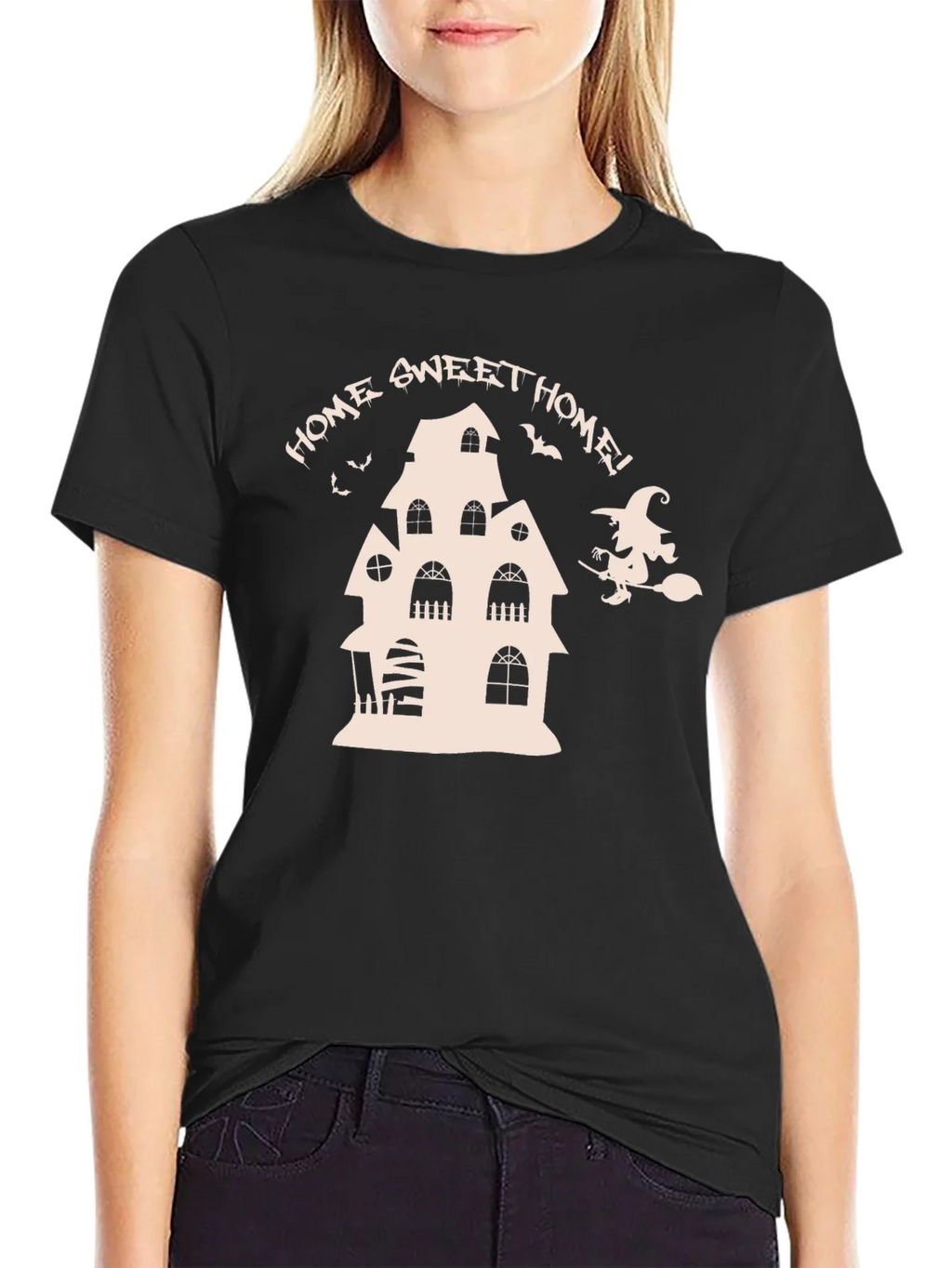 Halloween Home Sweet Black T-Shirt product image 2