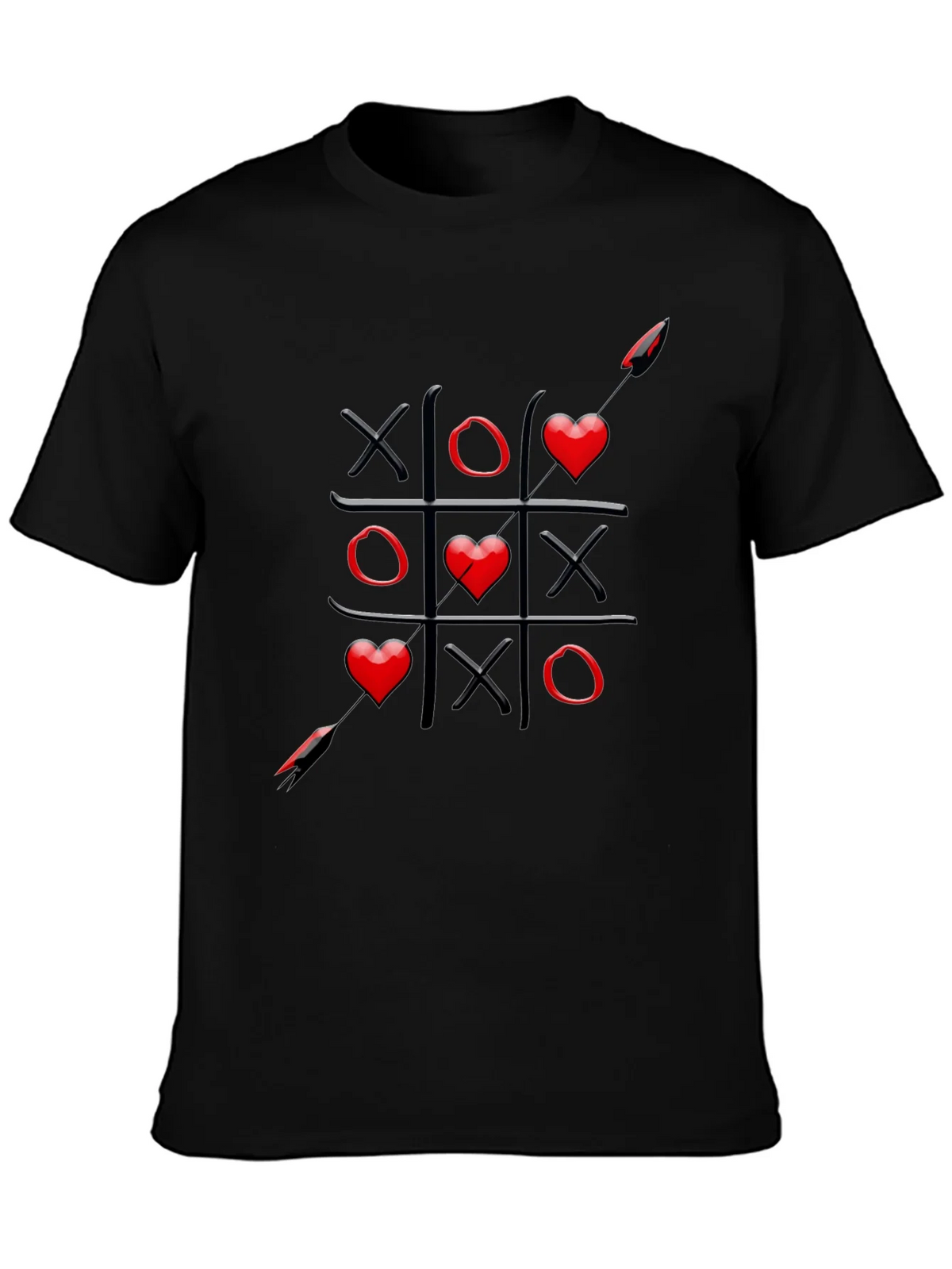 Tic-Tac-Toe Love Wins T-Shirt product image 3