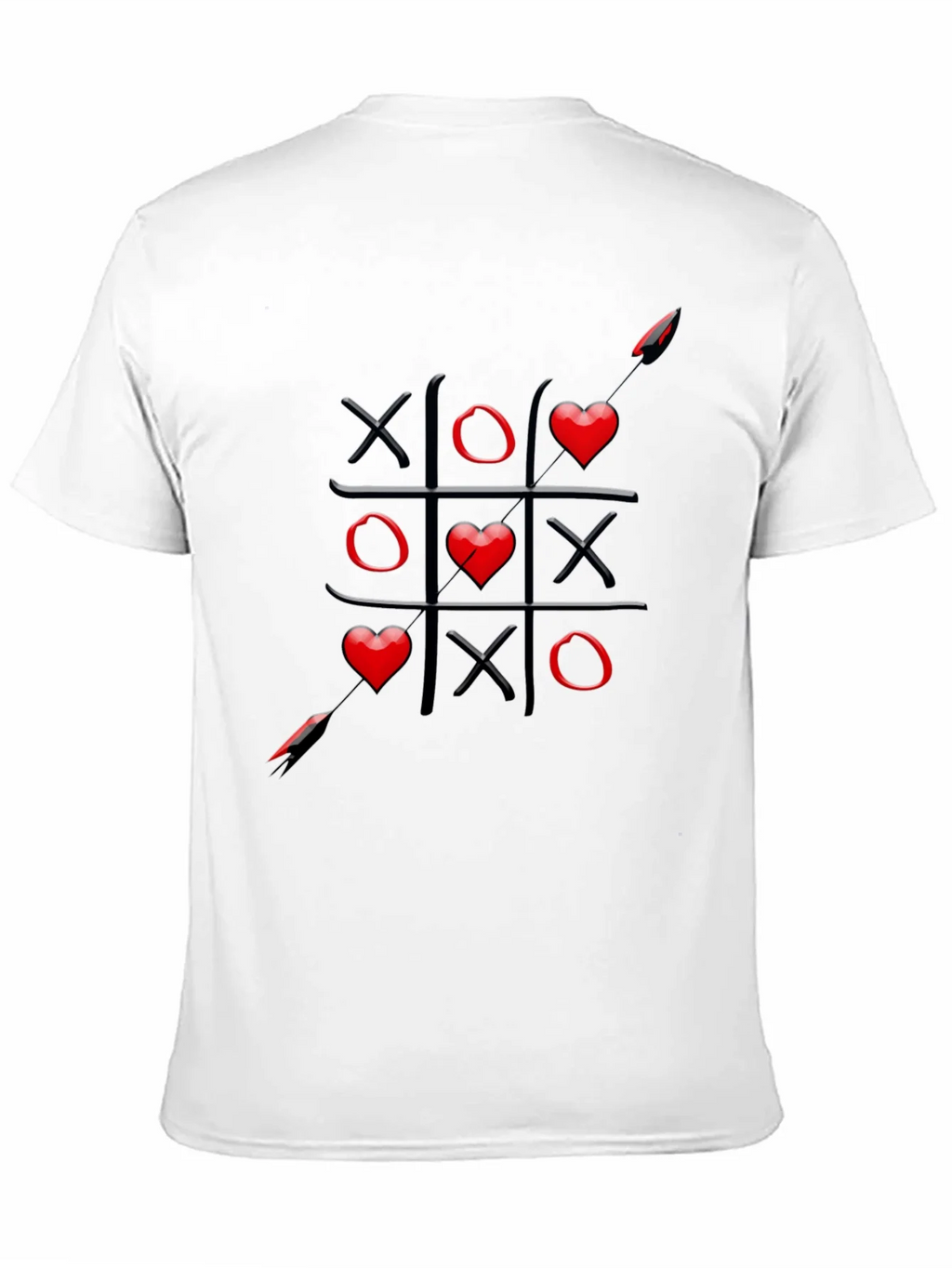 Tic-Tac-Toe Love Wins T-Shirt product image 10