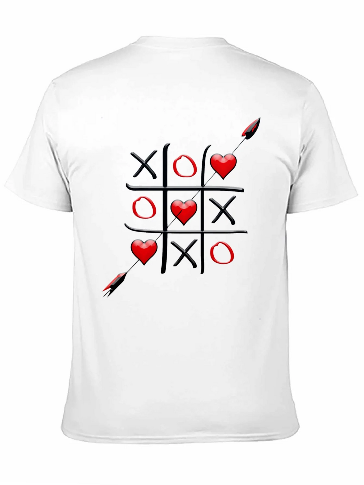 Tic-Tac-Toe Love Wins T-Shirt product image 10