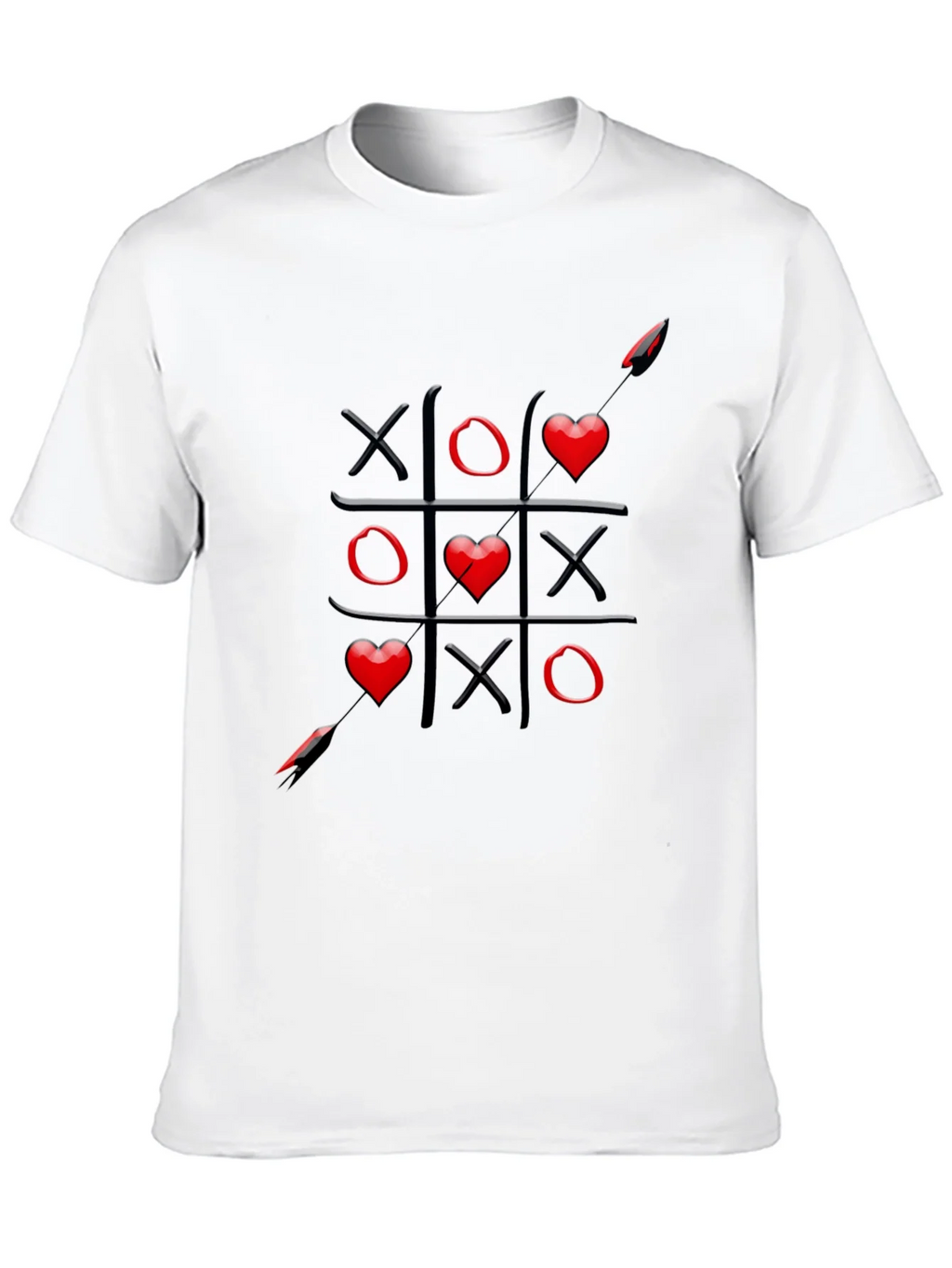 Tic-Tac-Toe Love Wins T-Shirt product image 9