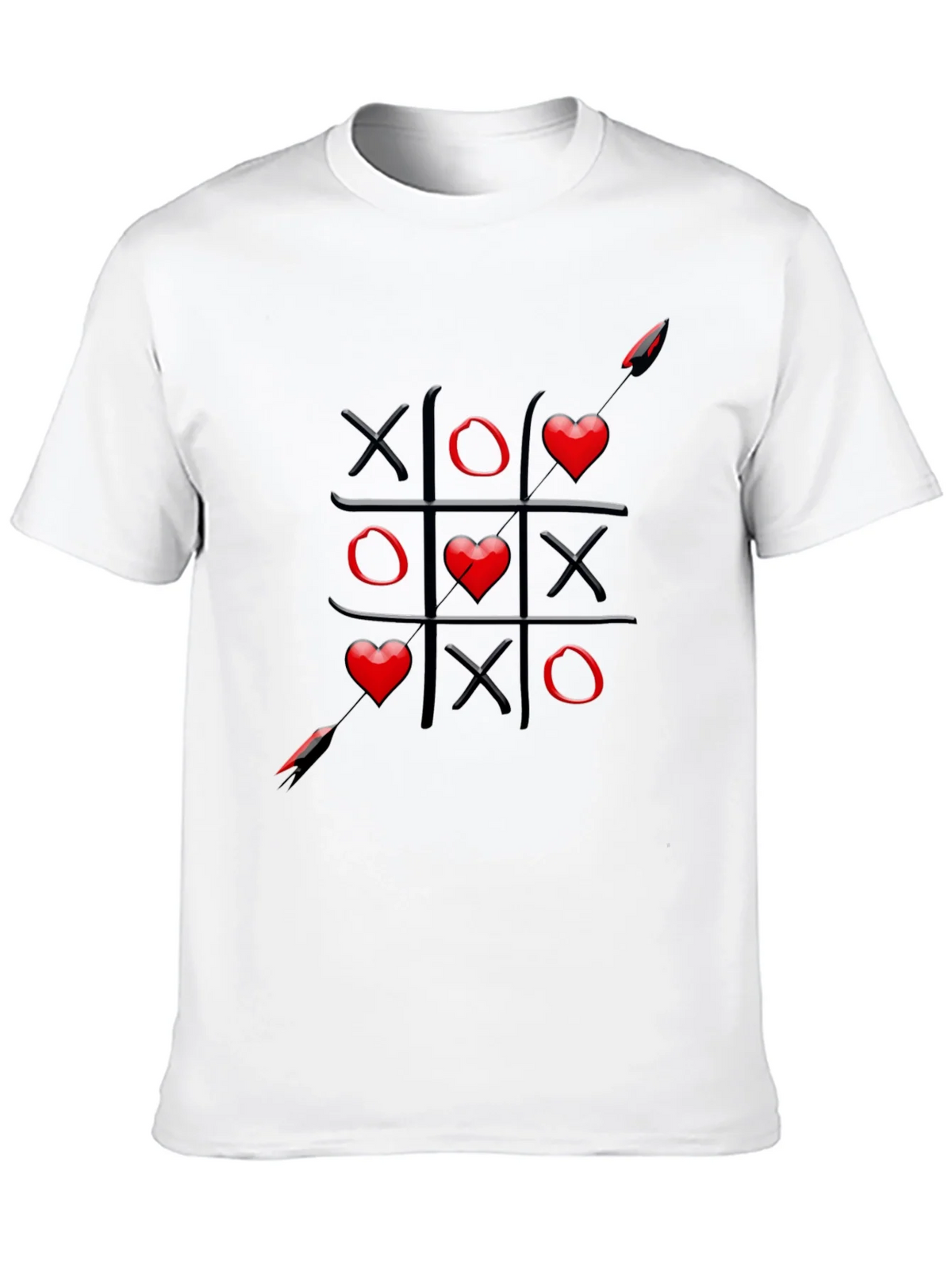 Tic-Tac-Toe Love Wins T-Shirt product image 9