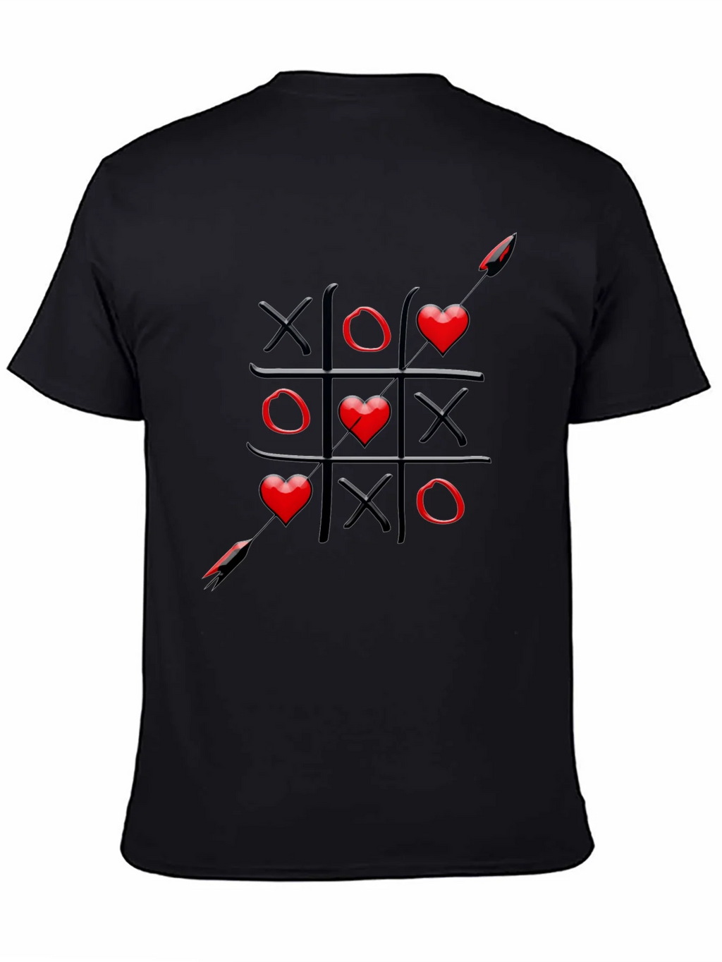 Tic-Tac-Toe Love Wins T-Shirt product image 4