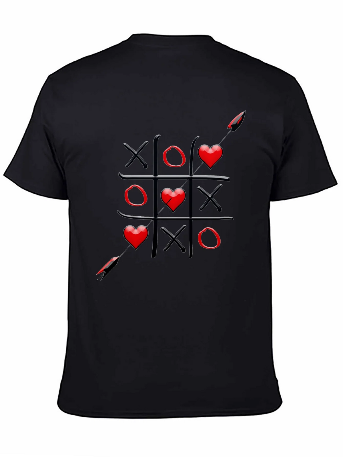 Tic-Tac-Toe Love Wins T-Shirt product image 4