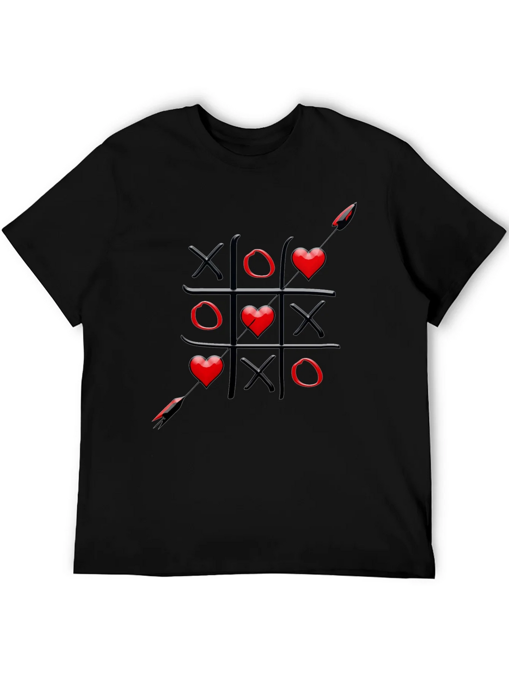 Tic-Tac-Toe Love Wins T-Shirt product image 5