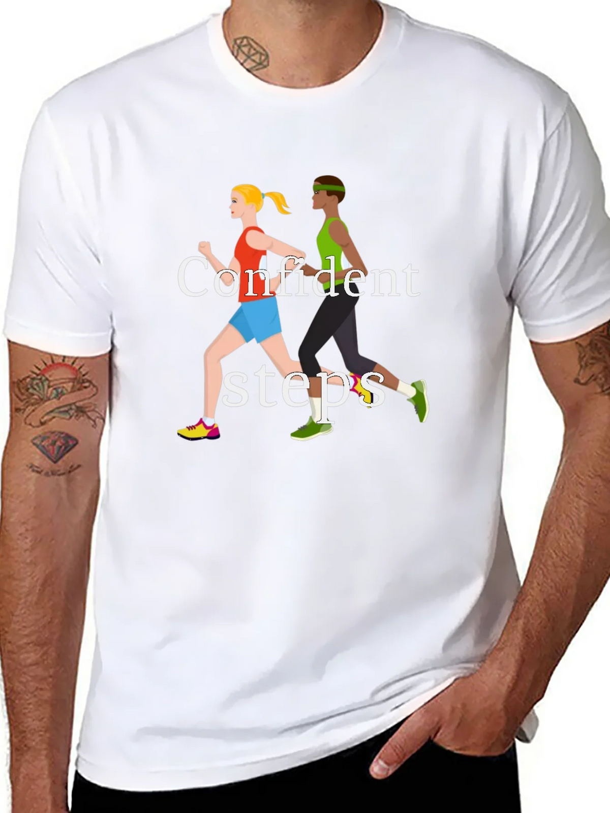 Confident Steps Graphic T-Shirt product image 7