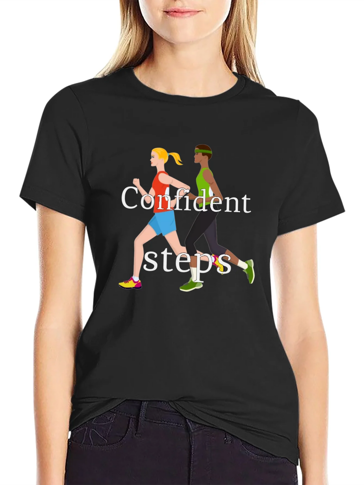 Confident Steps Graphic T-Shirt product image 2