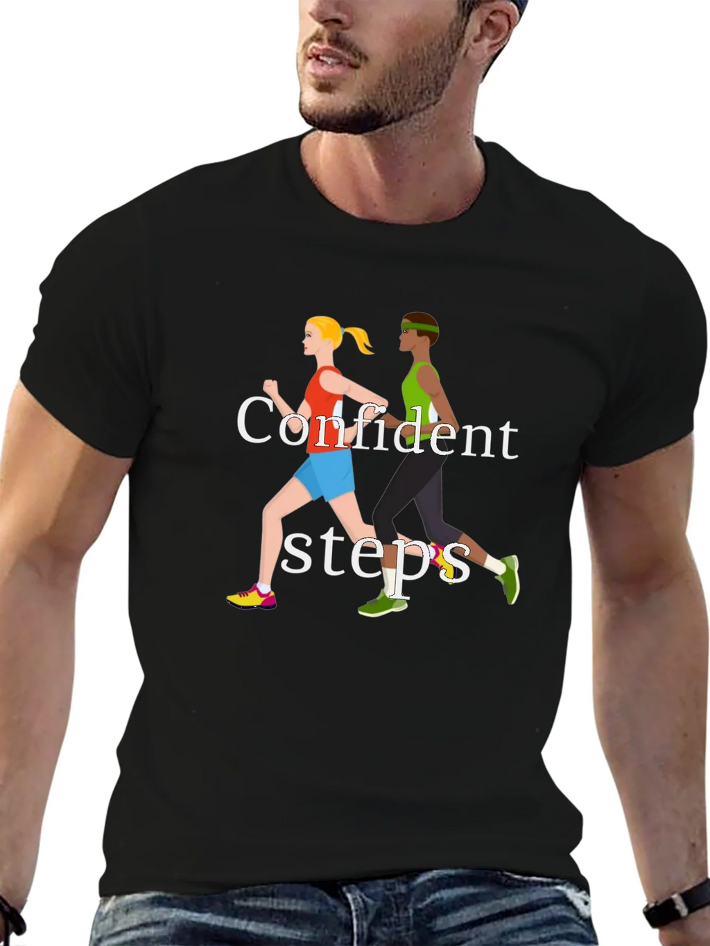 Confident Steps Graphic T-Shirt product image 6