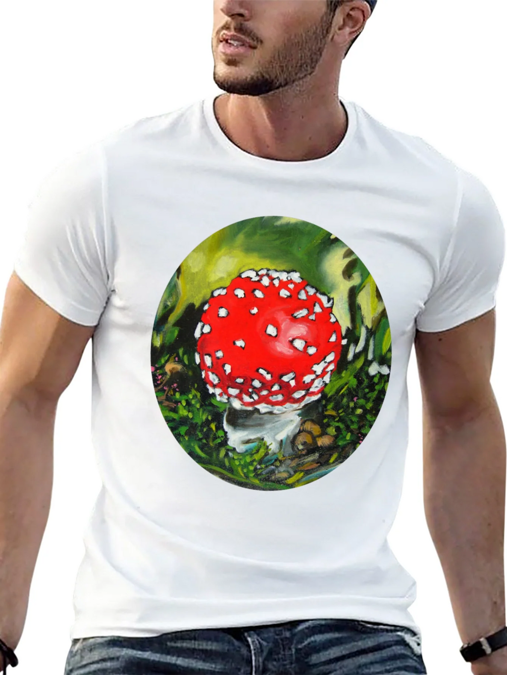 Mushroom T-Shirt - Funky Fungi Design product image 12