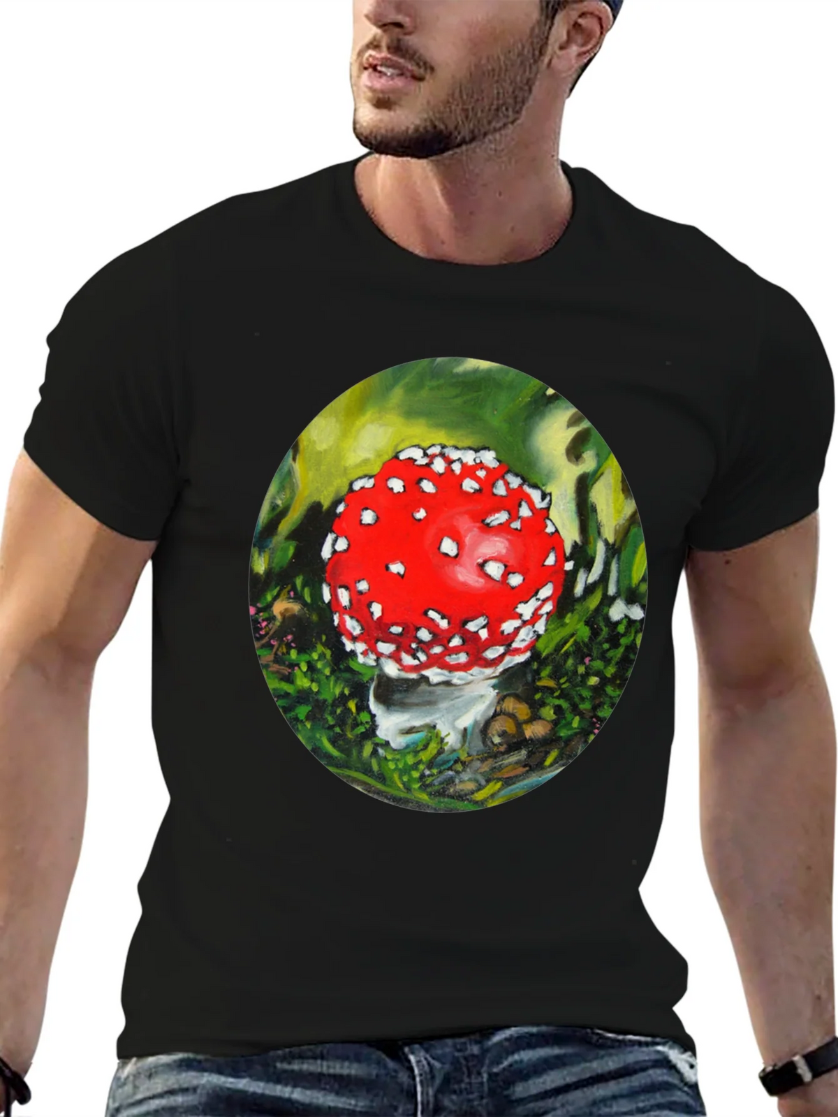 Mushroom T-Shirt - Funky Fungi Design product image 6