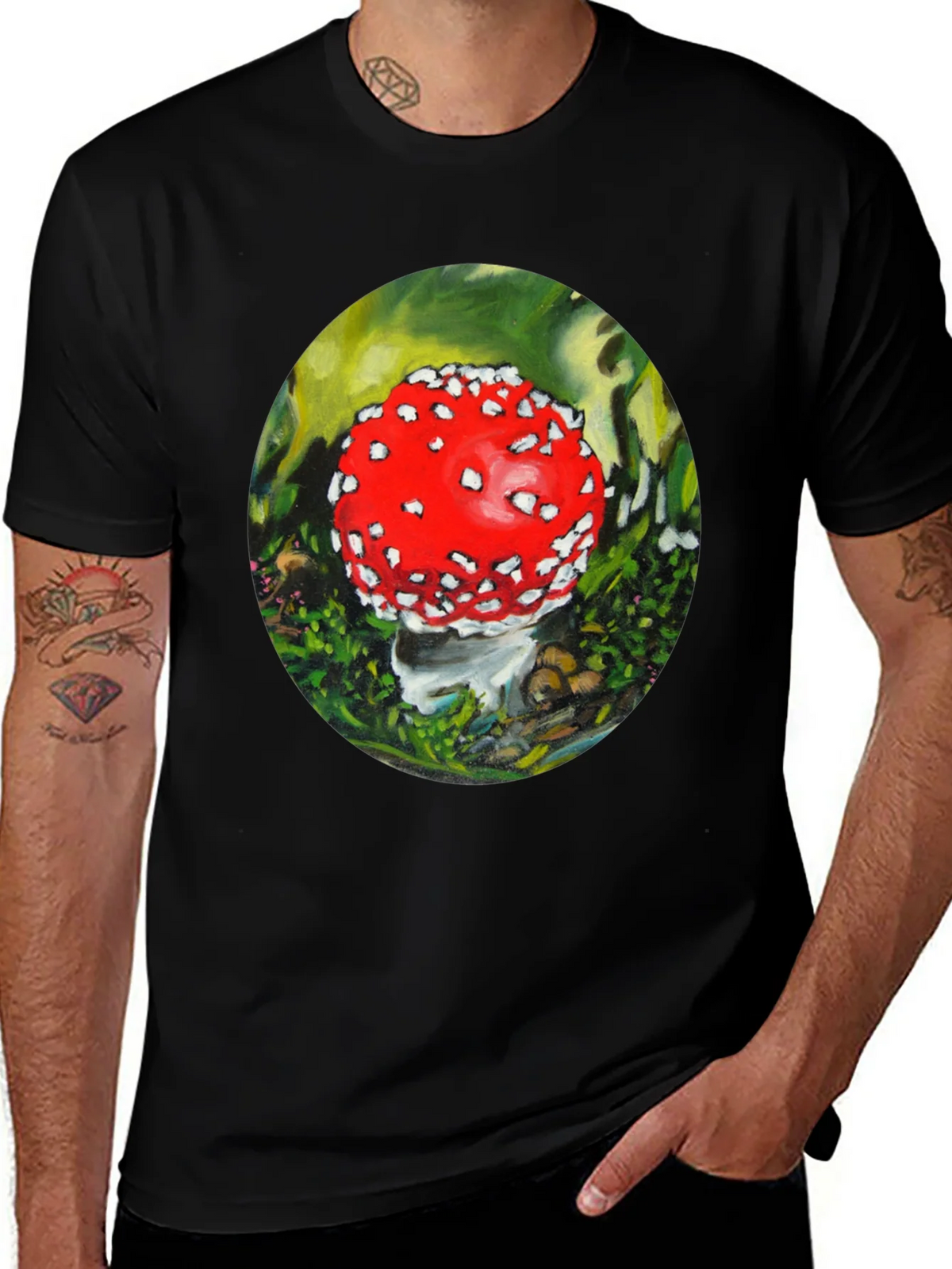 Mushroom T-Shirt - Funky Fungi Design product image 1
