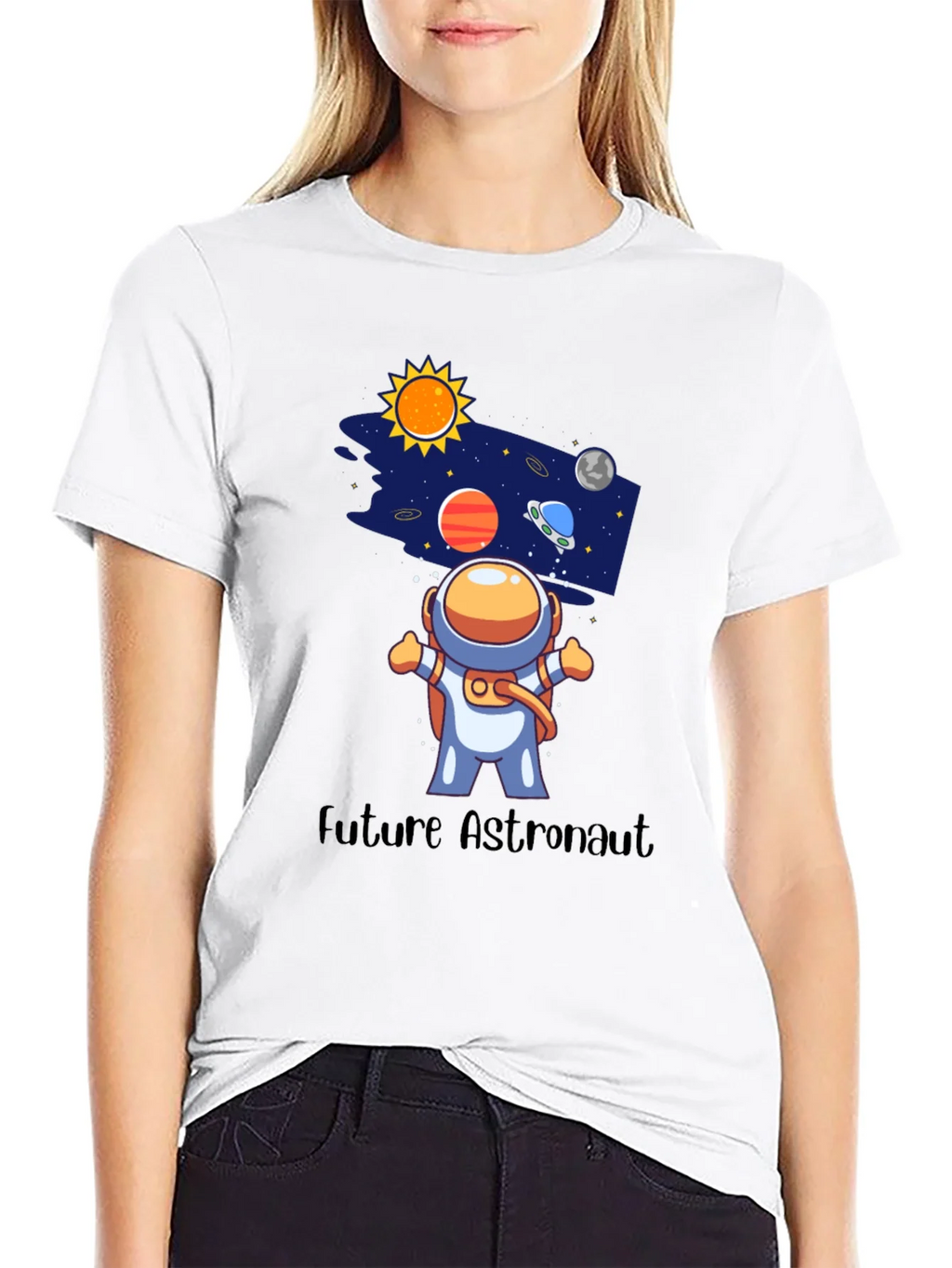 Future Astronaut Black Graphic Tee product image 8
