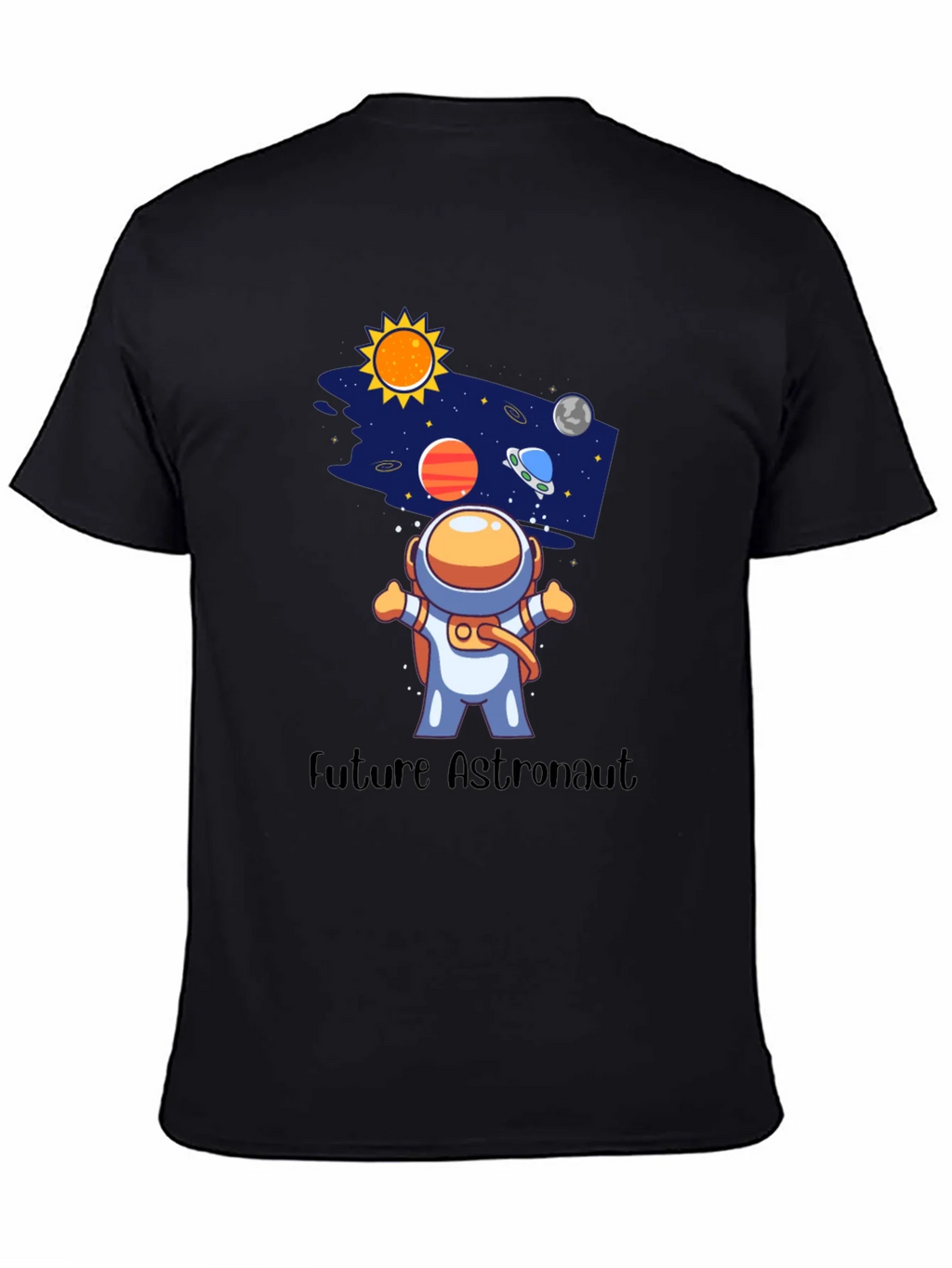 Future Astronaut Black Graphic Tee product image 4