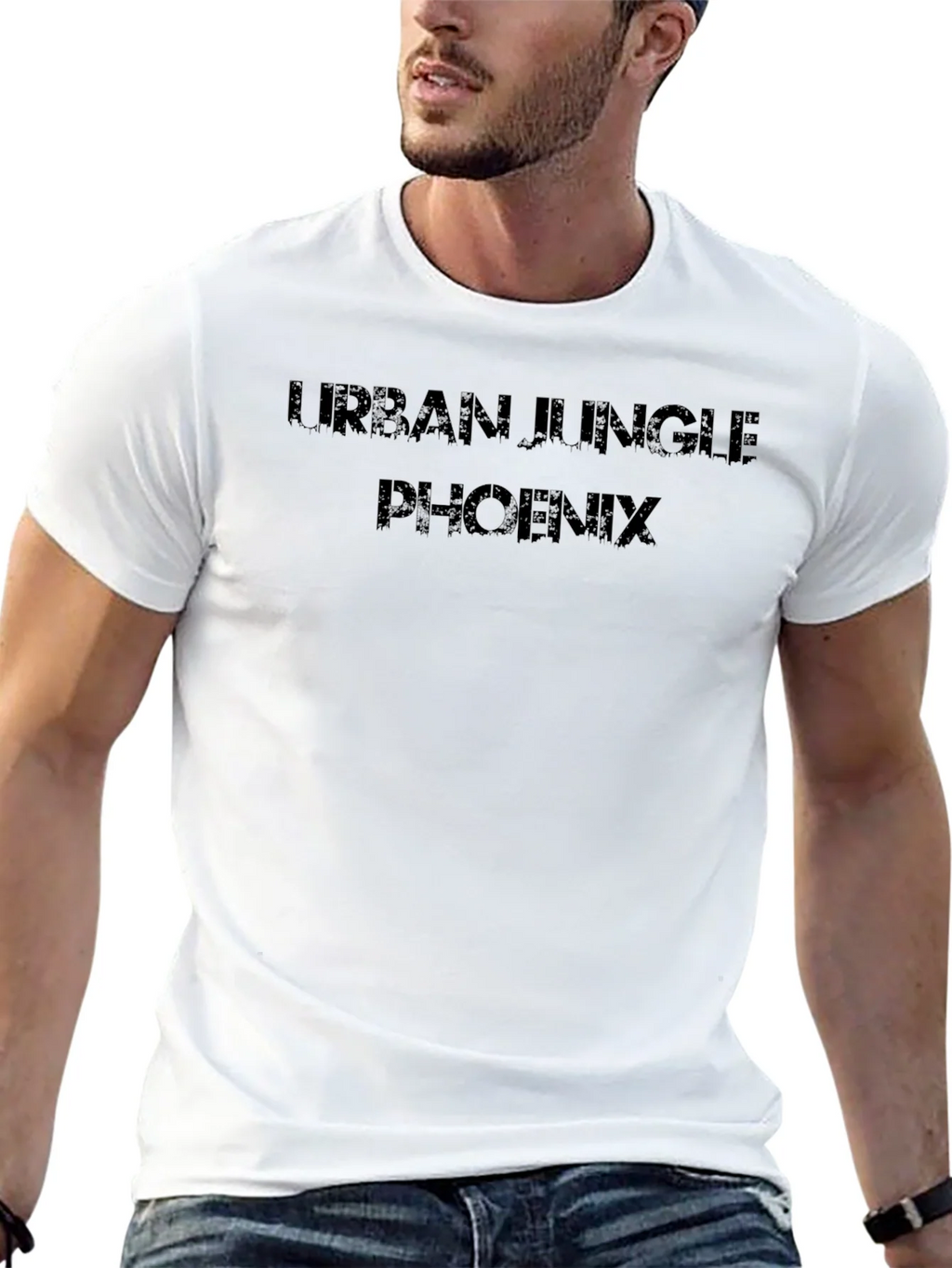 Urban Jungle Phoenix Black T-Shirt product image 7