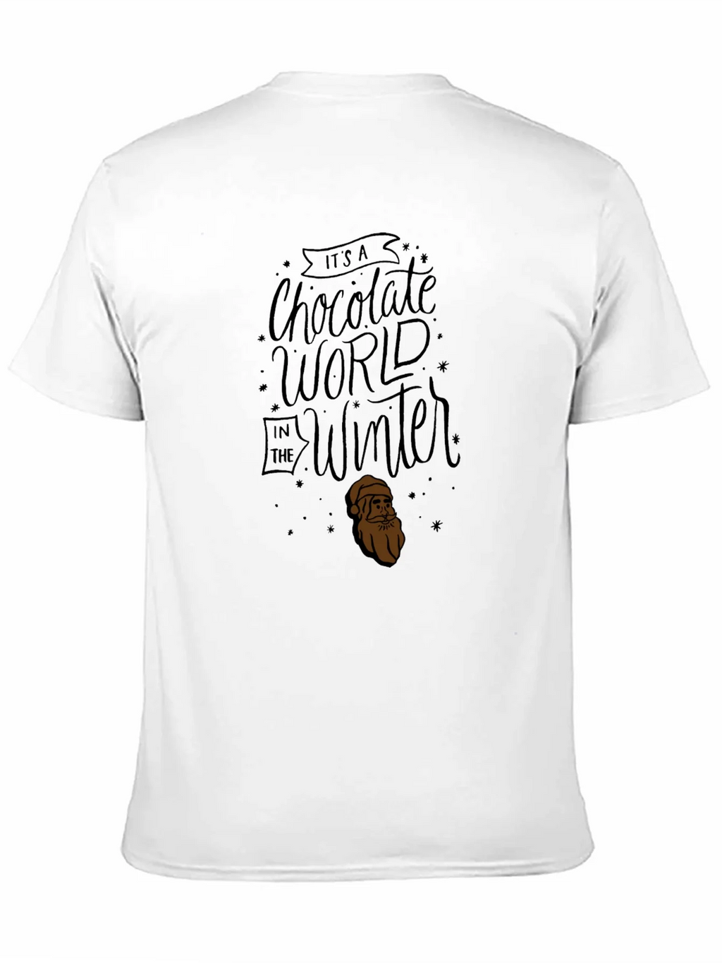 Chocolate World Winter Graphic Tee - Black product image 10