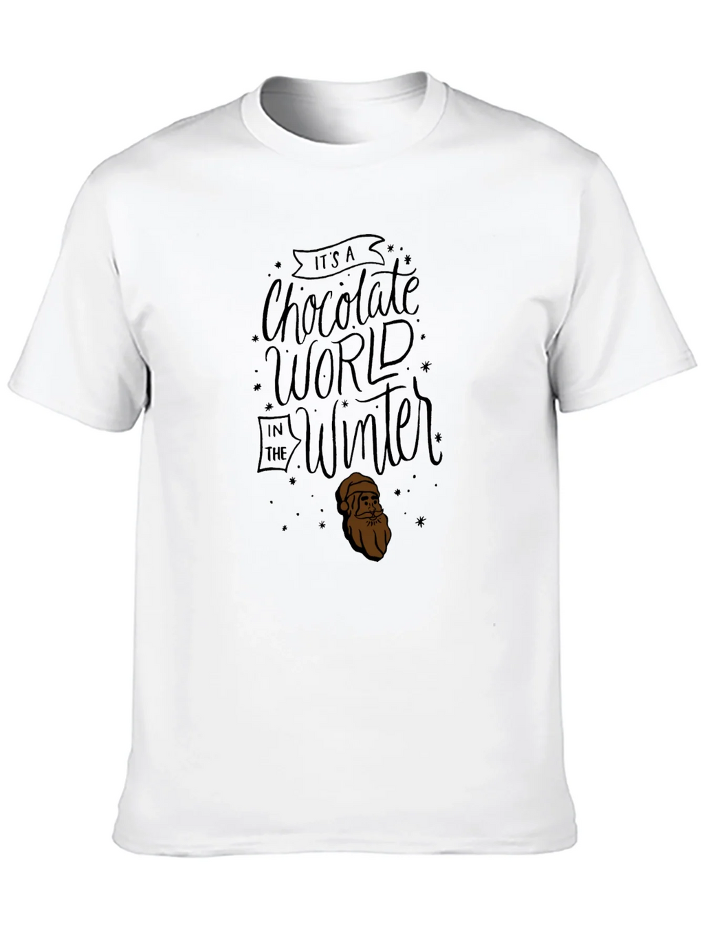 Chocolate World Winter Graphic Tee - Black product image 9