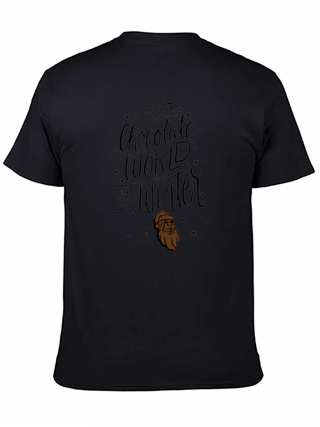 Chocolate World Winter Graphic Tee - Black product image 4