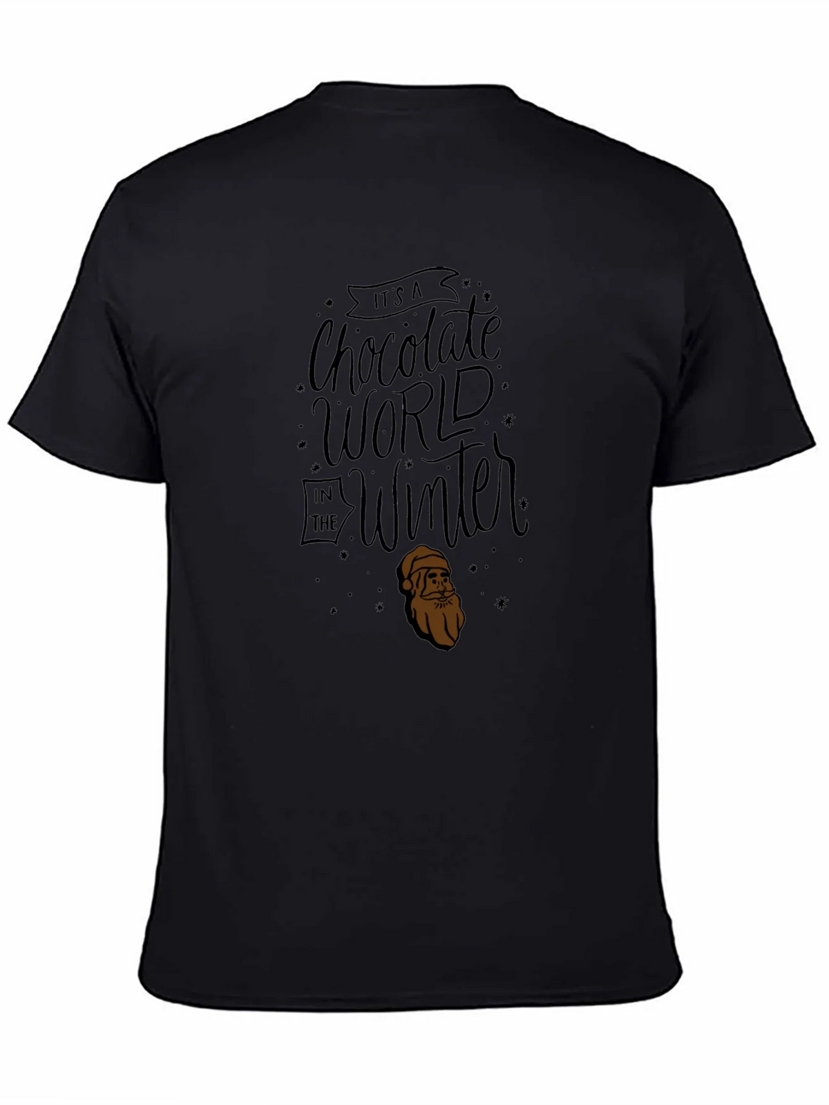 Chocolate World Winter Graphic Tee - Black product image 4