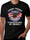 Patriotic Eagle USA Colors T-Shirt product image 1