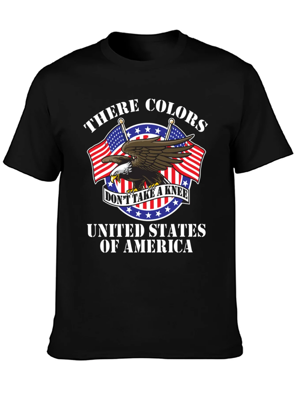 Patriotic Eagle USA Colors T-Shirt product image 3