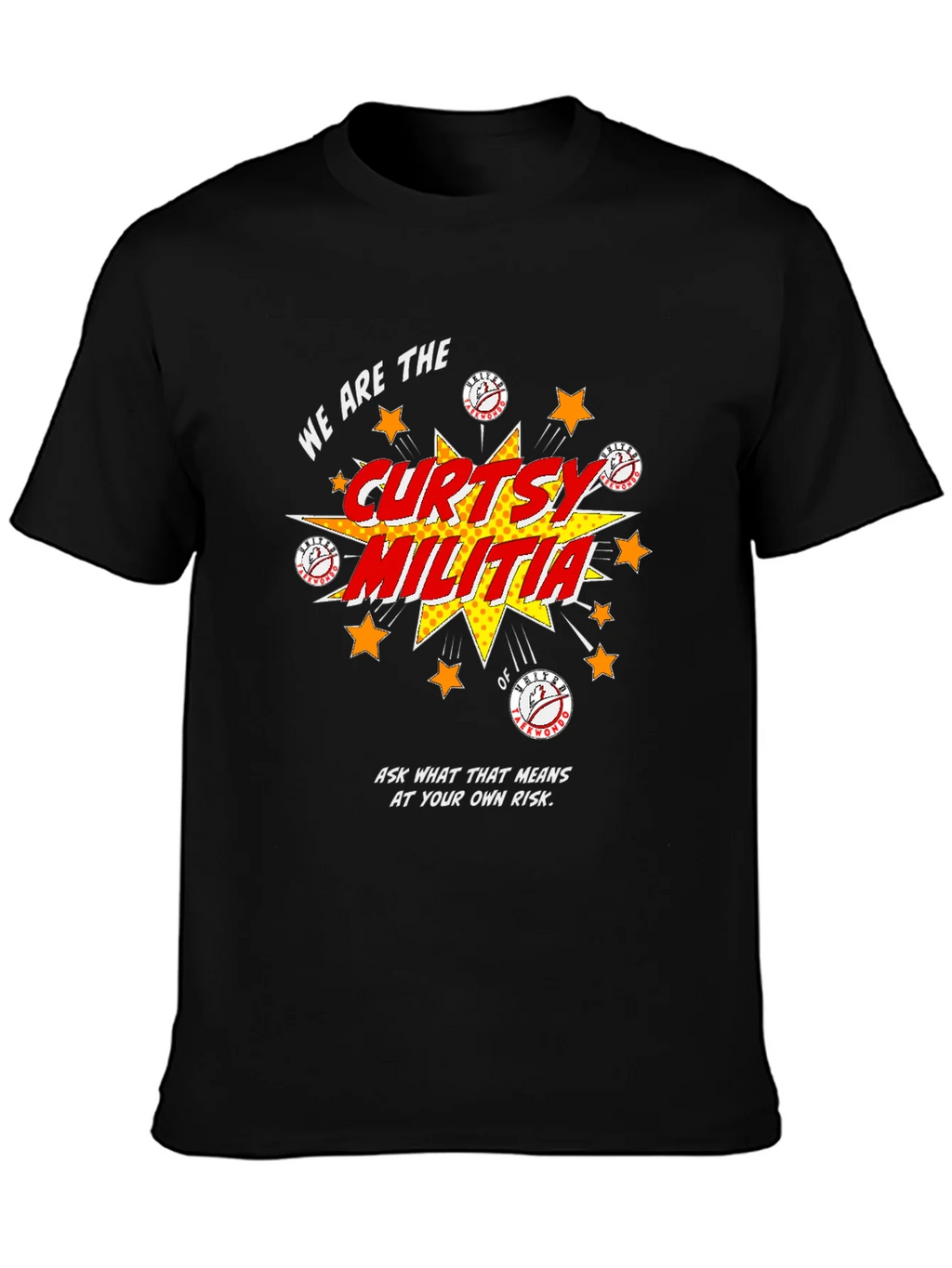 Curtsy Militia Graphic Tee - Soft Cotton Shirt product image 3
