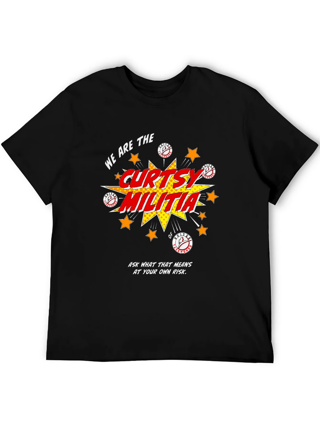 Curtsy Militia Graphic Tee - Soft Cotton Shirt product image 5