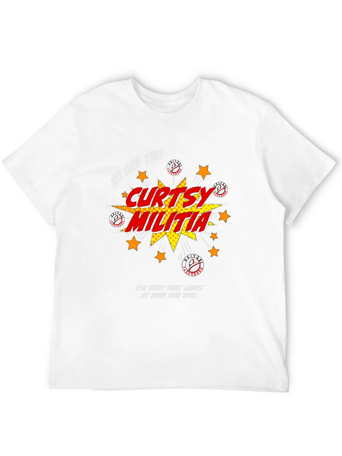 Curtsy Militia Graphic Tee - Soft Cotton Shirt product image 11