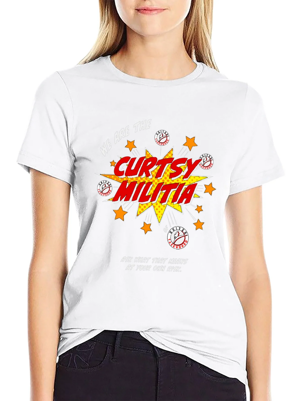Curtsy Militia Graphic Tee - Soft Cotton Shirt product image 8