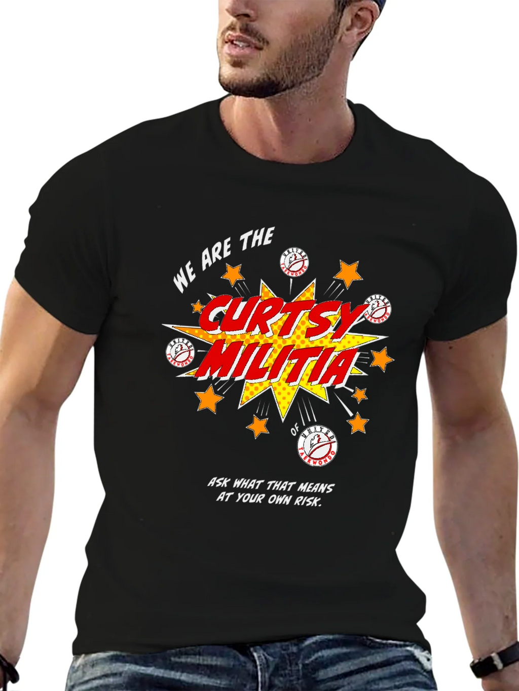 Curtsy Militia Graphic Tee - Soft Cotton Shirt product image 6