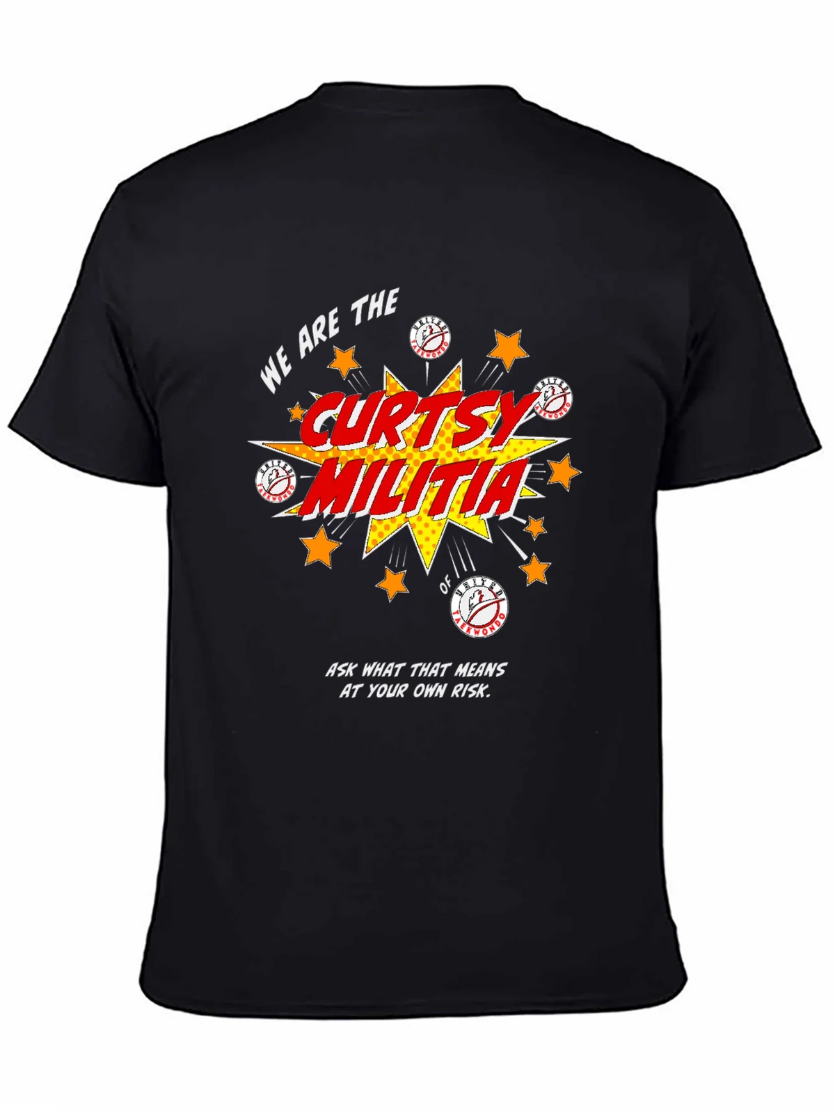 Curtsy Militia Graphic Tee - Soft Cotton Shirt product image 4