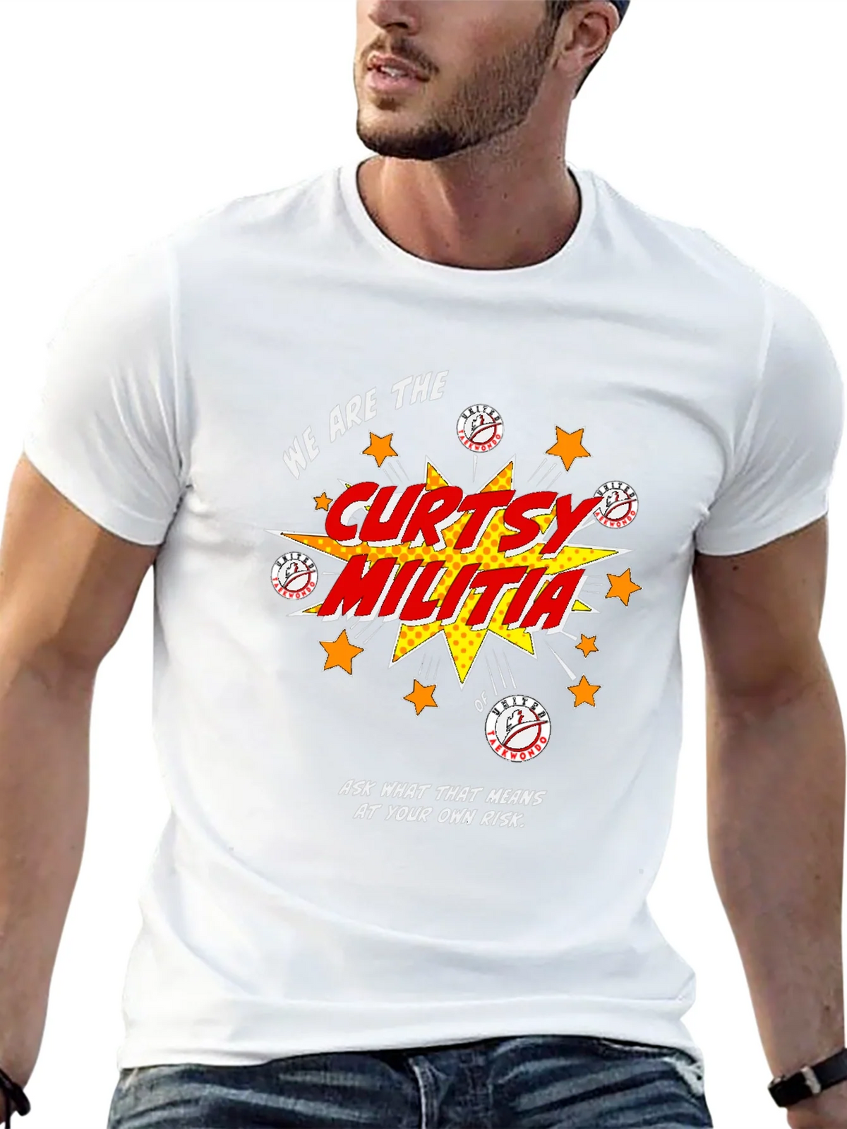 Curtsy Militia Graphic Tee - Soft Cotton Shirt product image 12