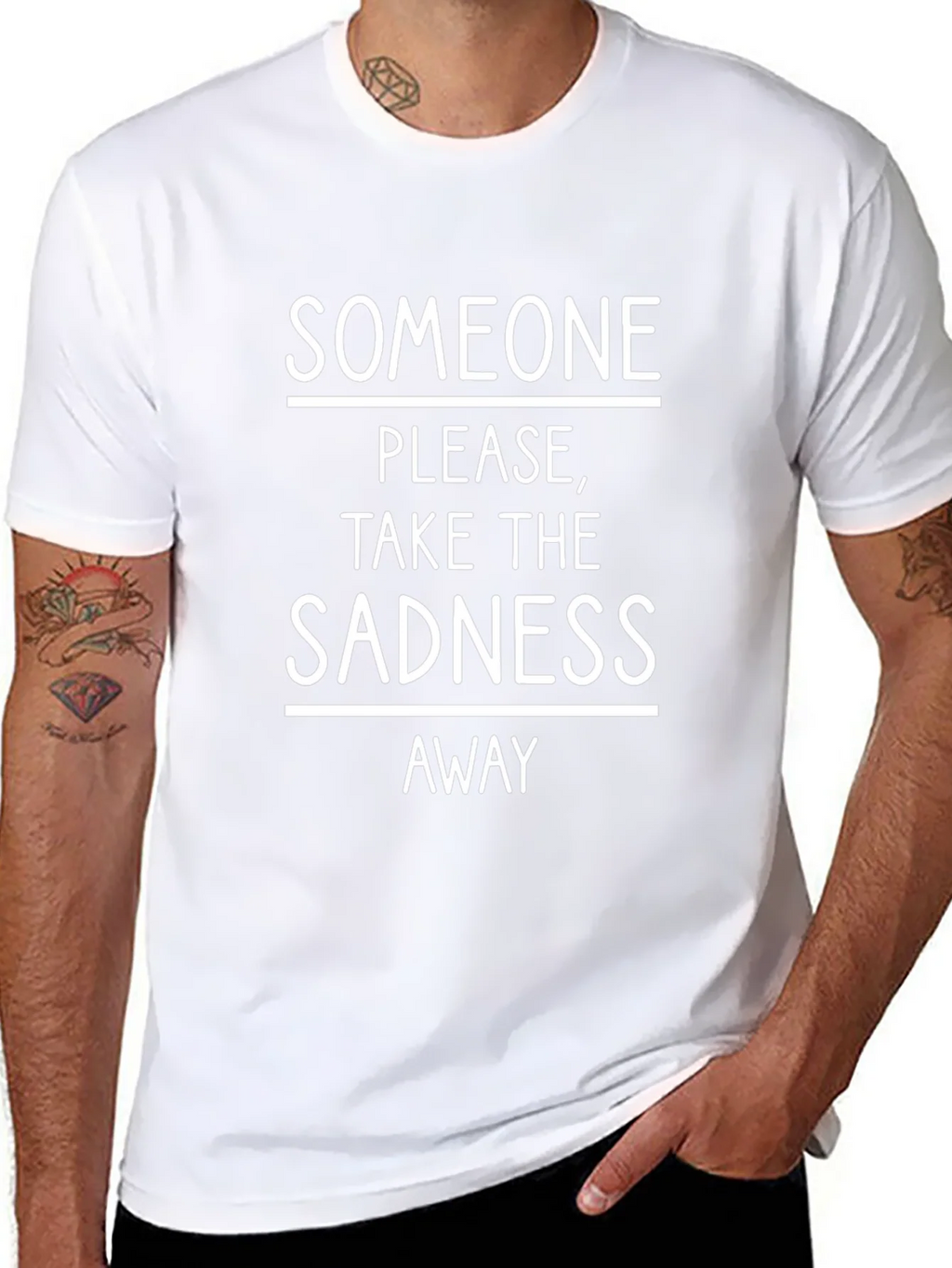 Someone Take The Sadness Away Tee product image 7