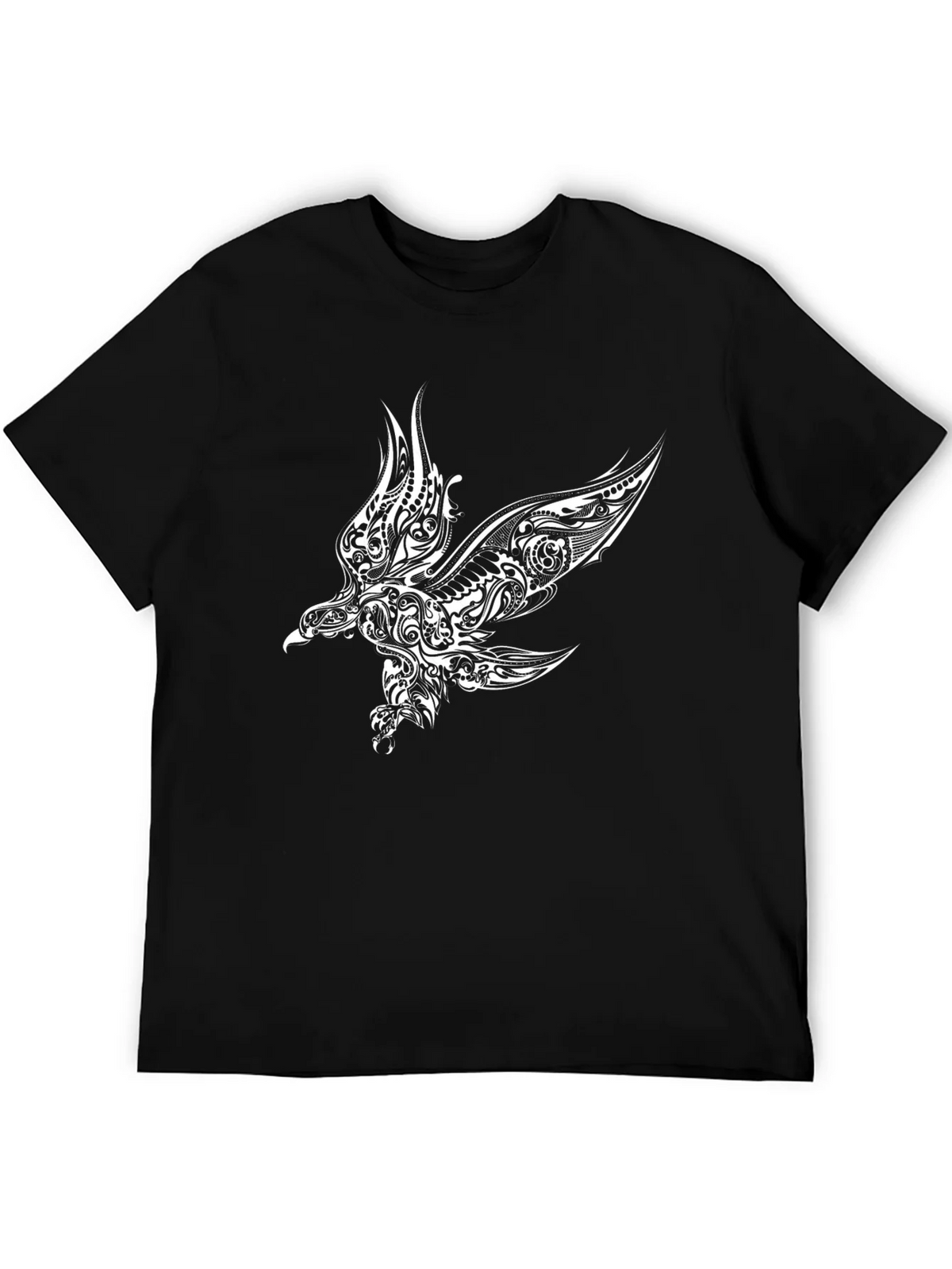 Black Eagle Print T-Shirt product image 5