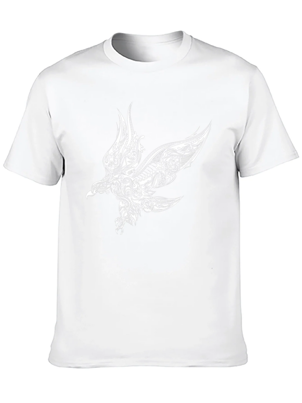 Black Eagle Print T-Shirt product image 9