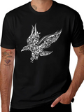 Black Eagle Print T-Shirt product image 1